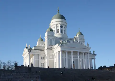 Vista fotográfica de helsinki