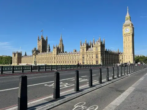 Palacio de Westminster en Londres