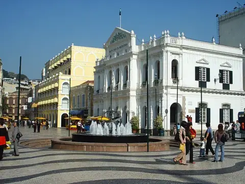 Plaza del Senado en Macao