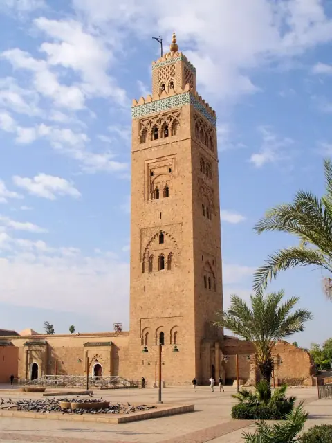 Vista fotográfica de Marrakech
