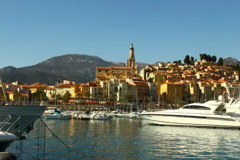 Vista fotográfica de Menton