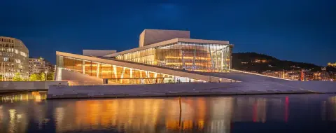 Vista fotográfica de oslo