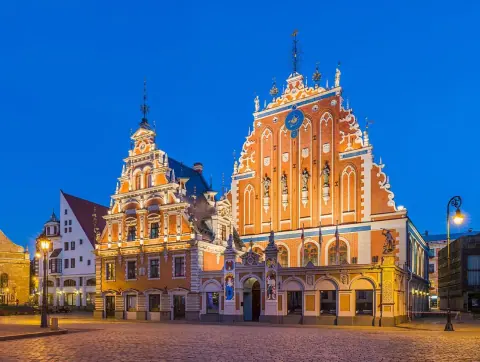 Vista fotográfica de Riga