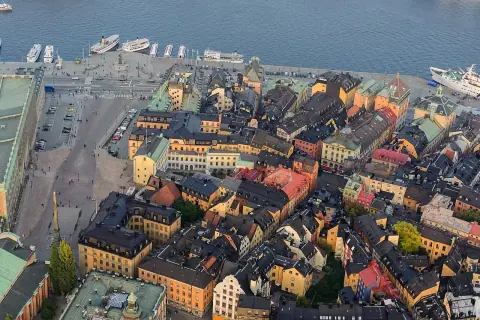 Vista fotográfica de stockholm